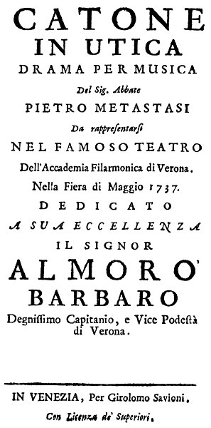 File:Antonio Vivaldi - Catone in Utica - titlepage of the libretto - Venice 1737.jpg