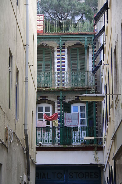File:Architecture Street in Gibraltar 4.jpg