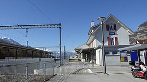 Ardon railway station