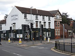 The 'Robin Hood and Little John' pub