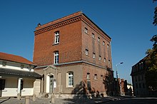 Detention centre, built 1912-1914, where political opponents were held by the Nazis Arrestanstalt 1.jpg