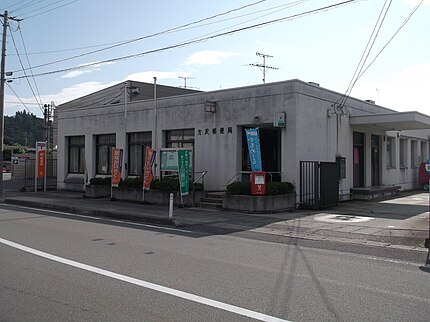 左沢郵便局の有名地