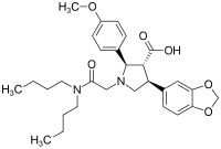 Structural formula of atrasentan