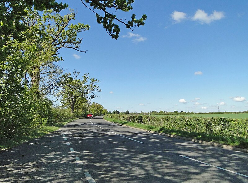 File:B1117, Yaxley Road - geograph.org.uk - 6148870.jpg