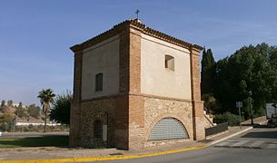 Vista occidental de la ermita