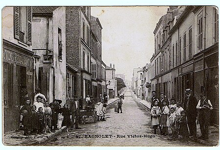 Bagnolet.Rue Victor Hugo