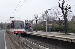 Bahnsteig, Blickrichtung Ost