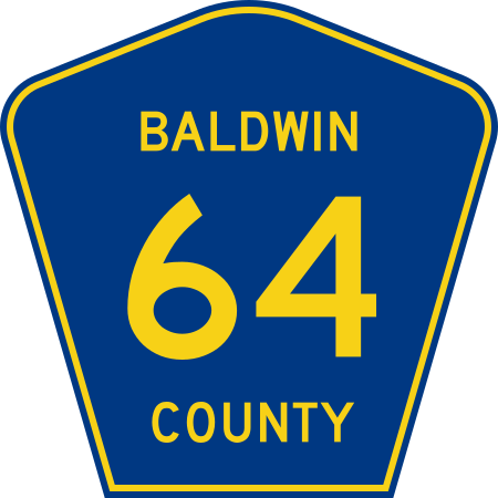 File:Baldwin County Route 64 AL.svg