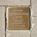 Deutsch: Stolperstein für Balthasar Brand vor dem Haus Hammerbrookstraße 47b in Hamburg-Hammerbrook.