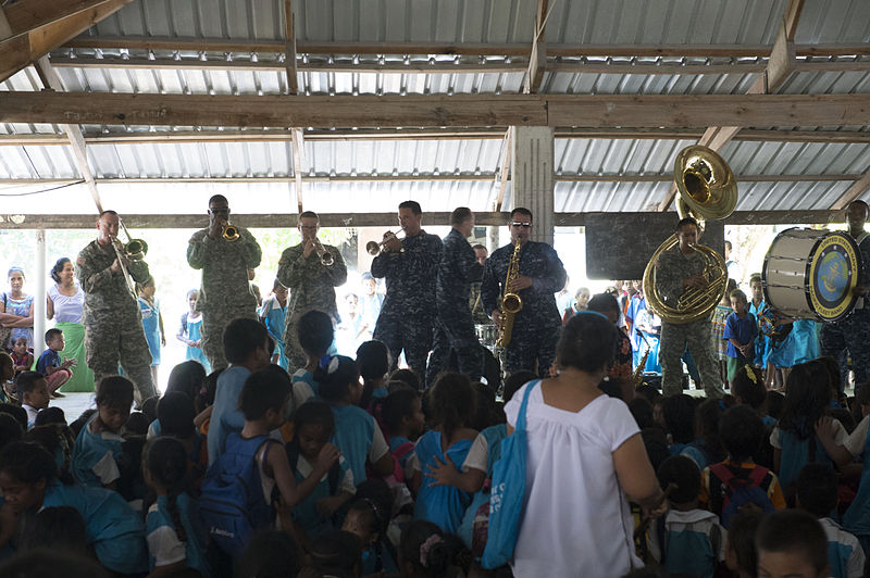 File:Band engagement at War Memorial Primary School in Kiribati 150603-N-MK341-013.jpg