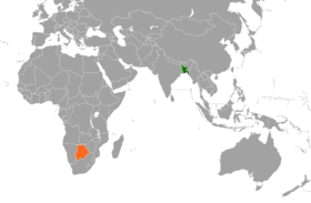 Botswana og Bangladesh