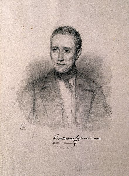 File:Barthélemy Lapommeraye. Pencil drawing by C. E. Liverati, 18 Wellcome V0003373.jpg