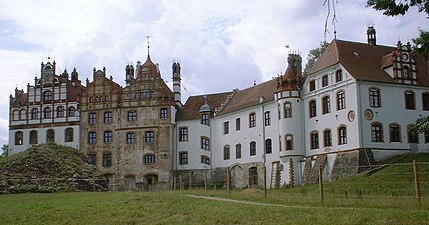 Blick auf die Anlage von der Nordseite