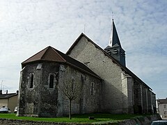 Chevet de l'église.