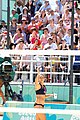 Deutsch: Beachvolleyball bei den Olympischen Jugendspielen 2018; Tag 9, 15. Oktober 2018; Mädchen, Viertelfinale: USA-Spanien 2–1 (21–19/17–21/15–9) English: Beach volleyball at the 2018 Summer Youth Olympics at 15 October 2018 – Girls Quarterfinals: USA-Spain 2–1 (21–19/17–21/15–9)