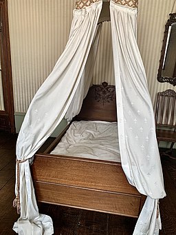 Bed in the Htel d'Ansembourg