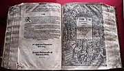 Thumbnail for File:Bible of Christian III 1550 in danish IMG 5816 belonged to Peder Skram.jpg