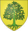 D'oro, al castagno sradicato di verde (Châtenois, Francia)