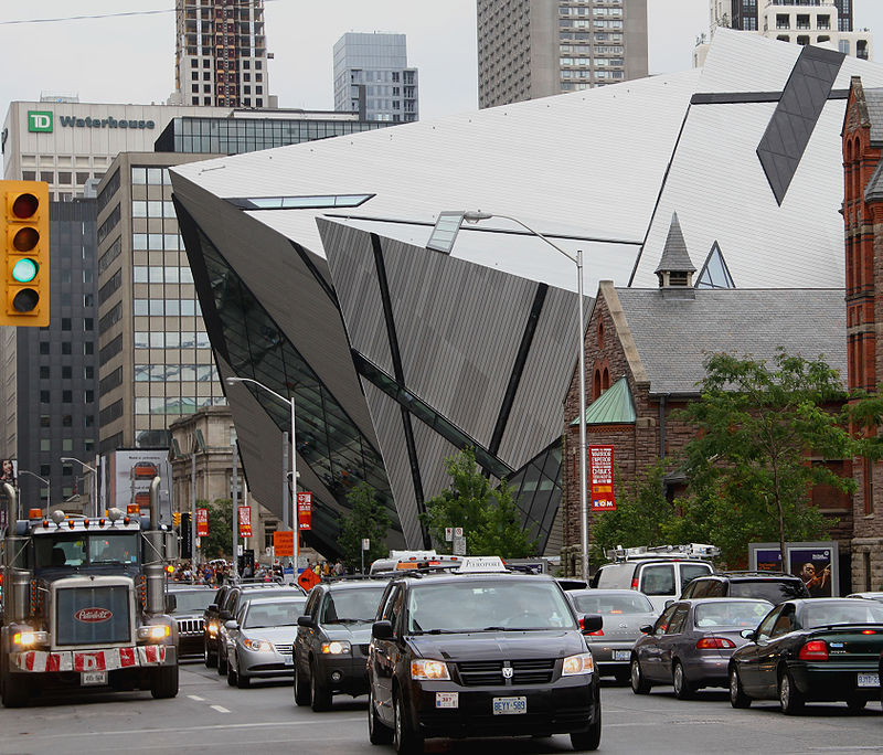 TORONTO, CANADA - MAY 31, 2014: Part Of Bloor Street During The