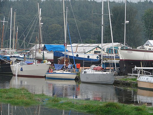 Boatyard at Gweek - geograph.org.uk - 1990024