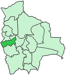 Bolívie - Prelatura Territoriale di Corocoro.png