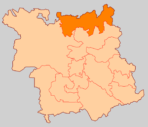 Борзынское сельское поселение на карте
