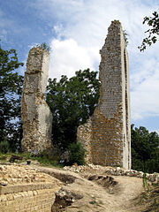 The ruins of Boves which have inspired p. 12 of My Archaeology Book