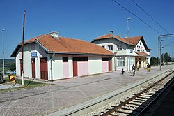 Branesci rail station, Serbia