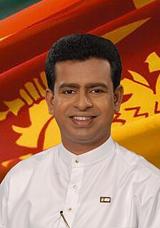 Buddhika Pathirana Member of the 7th Parliament of Sri Lanka