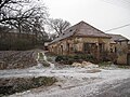 Čeština: Dům v Budeničkách. Okres Kladno, Česká republika.