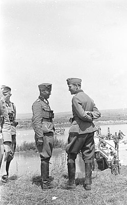 Генерал Корцфляйш (справа), 1941.