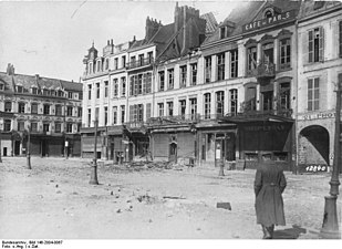 Place d'Armes (photo d'archive allemande).