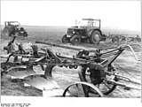 Československá zemědělská technika v NDR (LPG Krieschow), r. 1965