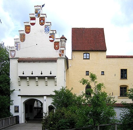 Burg Gruenwald Eingangstor