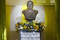Bust of Catchick Paul Chater at La Martiniere Boys School, Kolkata Bust of Catchick Paul Chater.jpg