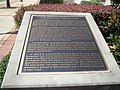C.B. King Plaque in front of Federal Courthouse