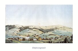 Schönengrund, Zeichnung von Johann Ulrich Fitzi (1798–1855)