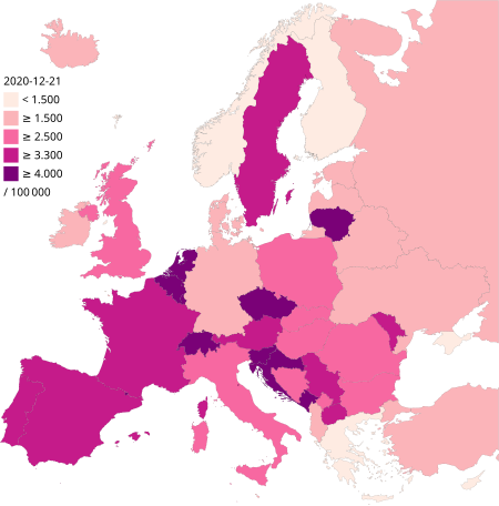 Pandemik COVID-19 di Eropah