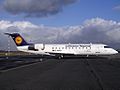 Lufthansa CityLine CRJ-100.