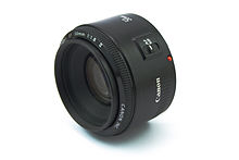 The EF50mm f/1.8 II Canon EF 50 mm f 1.8 II.jpg