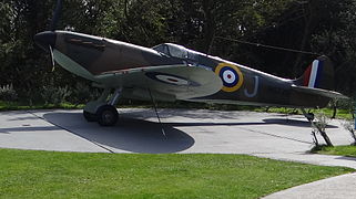 Supermarine Spitfire avion emblématique de la bataille d'Angleterre