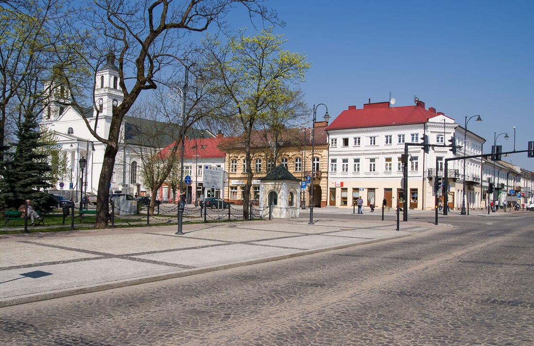 Ulica Tadeusza Kościuszki w Suwałkach