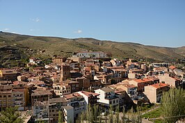 Pohled na Cervera del Rio Alhama