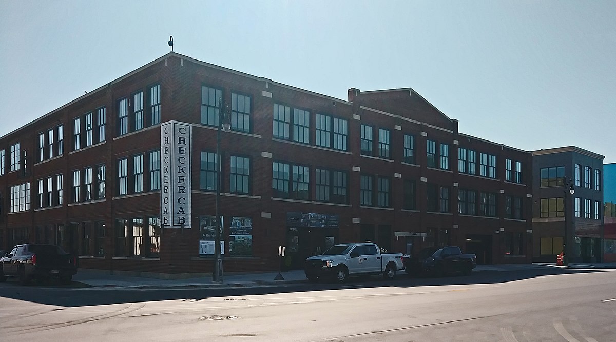 Checker Cab Taxi Garage and Office Building