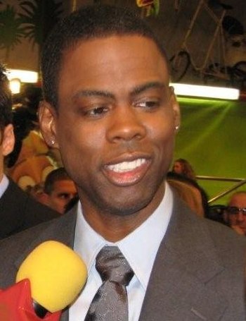 English: Chris rock at Madagascar 2 premiere i...