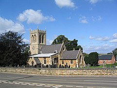 Church of St Mary the Virgin, Weston by Welland - geograph.org.uk - 232545.jpg