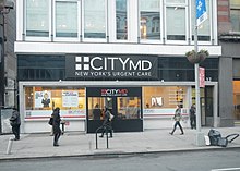 Storefront clinic in Manhattan CityMD urgent office 27 W23 jeh.jpg