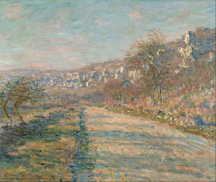 File:Claude Monet - Road of La Roche-Guyon - Google Art Project.jpg