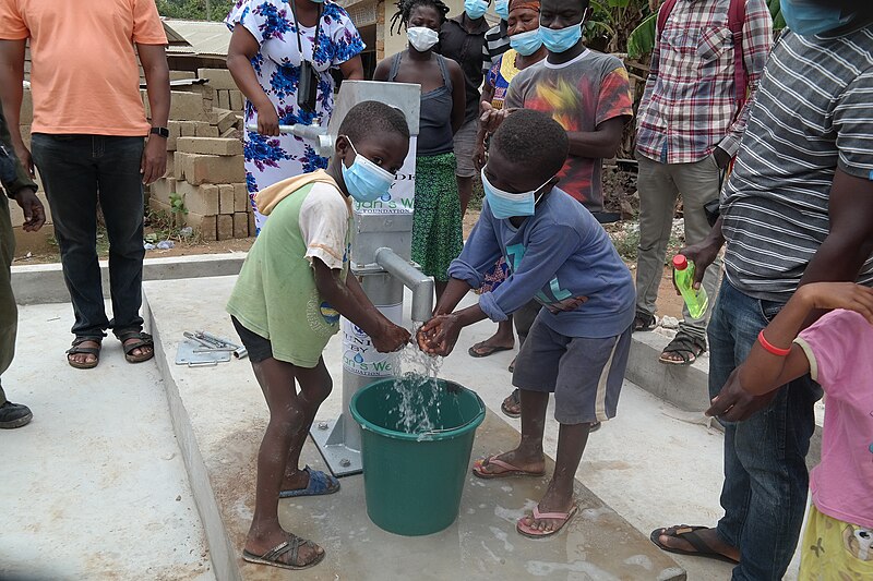 File:Clean water in Ghana.jpg