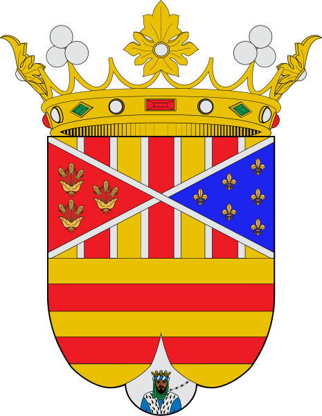 File:Coat of Arms of Marquis (territory unknown) - based on arms of Gonzalo Fernández de Córdoba (of 1585–1635).svg